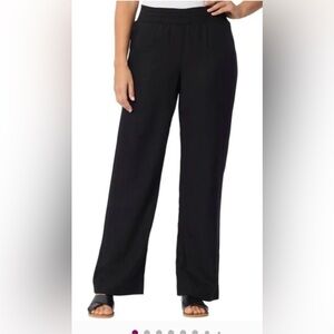 Classic Black Wide Leg Women's Pants